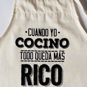 delantal cocina