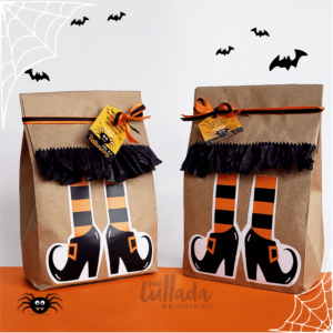 falda de bruja halloween