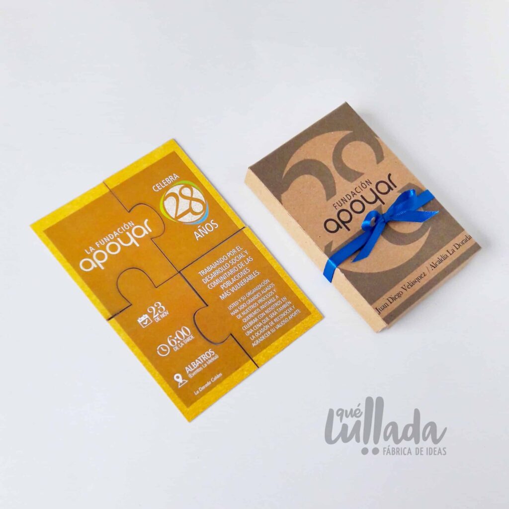 TARJETAS ROMPECABEZAS