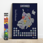 mapa santander para raspar