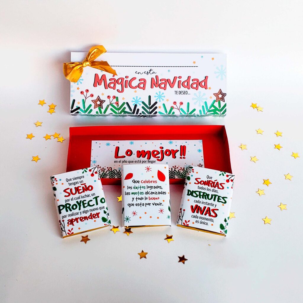 chocolates de navidad