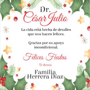 tarjeta de navidad