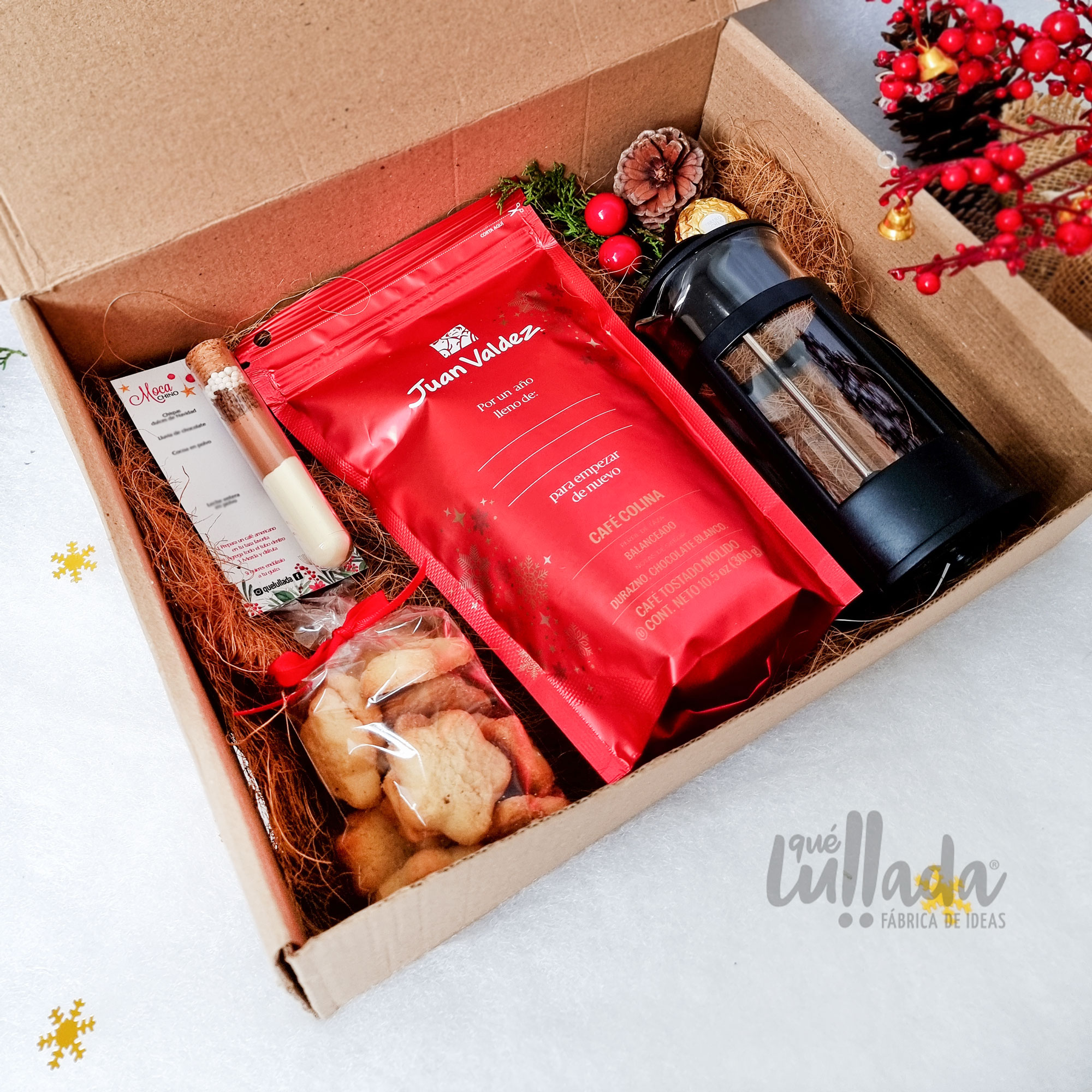 kit de cafe navidad