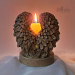 angel candelabro de condolencias