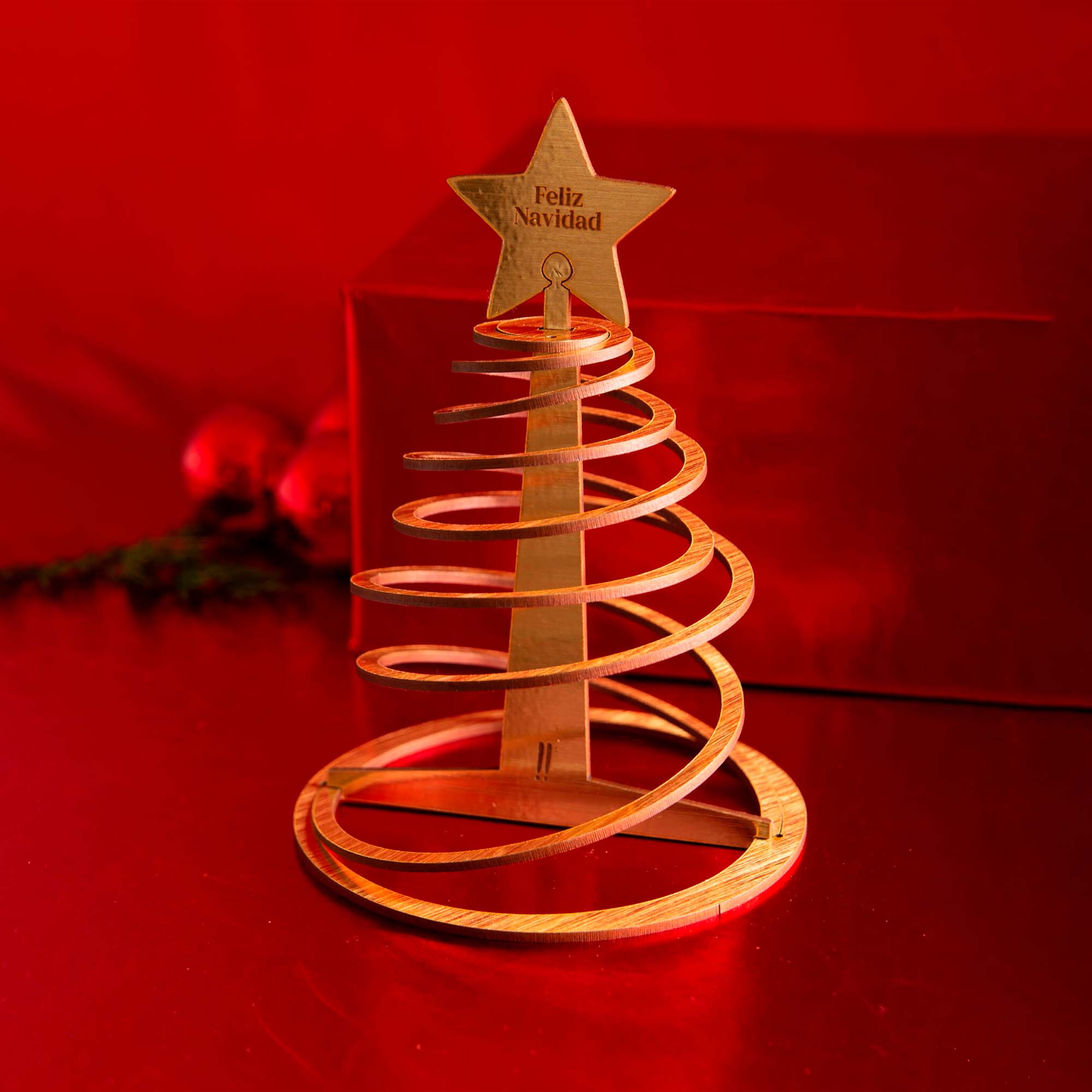 ARBOL-de-NAVIDAD-ESPIRAL ARBOL DE NAVIDAD ESPIRAL
